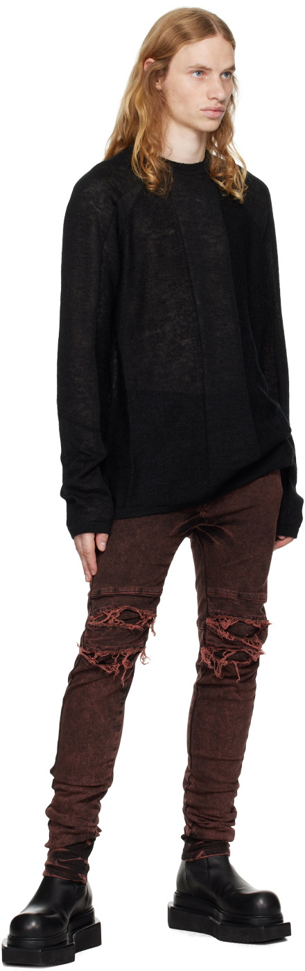 Julius Black Edge Sweater