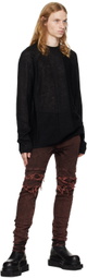 Julius Black Edge Sweater