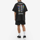 Balenciaga Men's Pride Oversized T-Shirt in Black/White