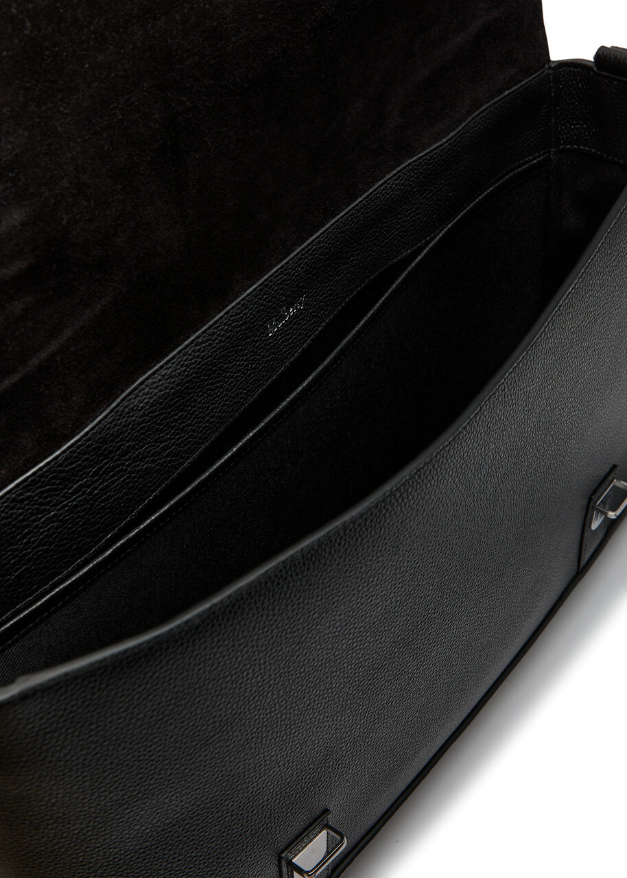 Mulberry Chiltern Grained Leather Brief Case - Black - One Size