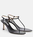 Christen Mono Strap 75 leather sandals