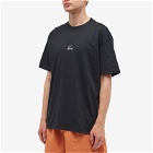 Nike Men's ACG Lungs T-Shirt in Black/Light Smoke Grey