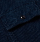 Albam - Cord Board Cotton-Corduroy Chore Jacket - Men - Navy