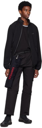 Manors Golf Black Zip Off Cargo Pants