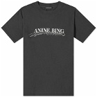 Anine Bing Women's Walker Doodle T-Shirt in Vintage Black