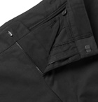 The Row - Black Walker Cotton and Cashmere-Blend Drill Trousers - Black