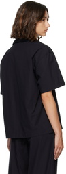 Entire Studios Black S/S Pyjama Shirt