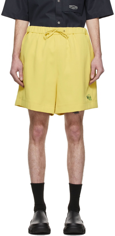 Photo: Wooyoungmi Yellow Wide Shorts