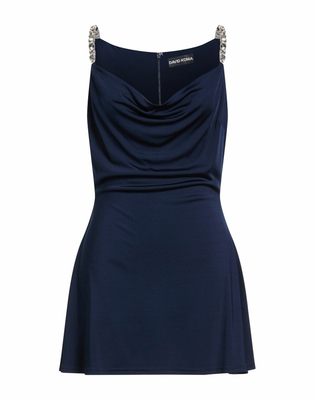 Photo: David Koma Womens Mini dress Midnight in Blue