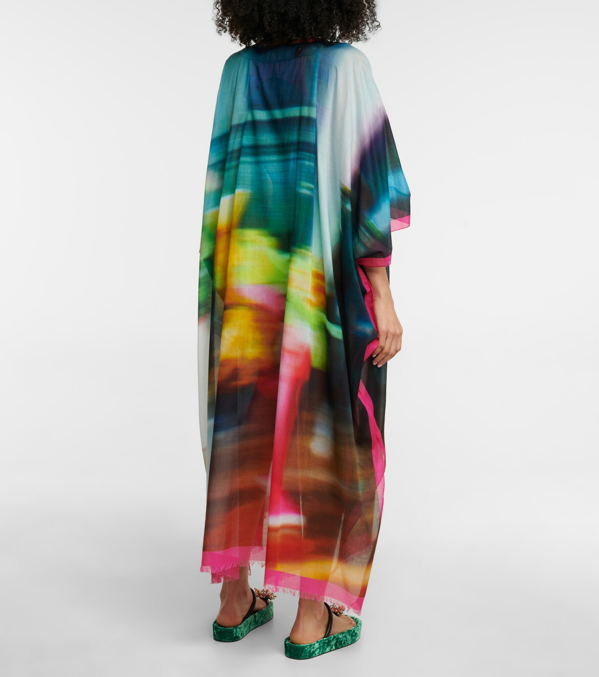 Dries Van Noten - Printed cotton kaftan Dries Van Noten