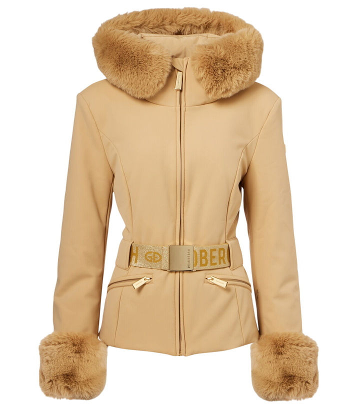 Photo: Goldbergh Prezioso faux fur-trimmed down ski jacket
