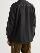 And Wander - Shell Overshirt - Black