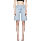 AGOLDE Bue Lennox Hi-Rise Inseam Culotte Shorts