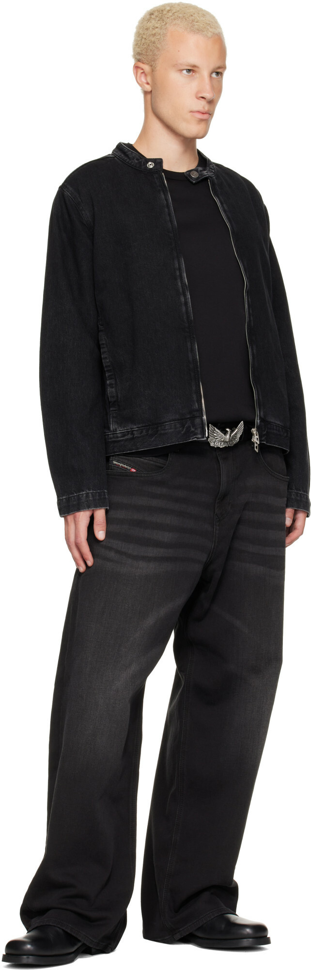 Diesel Black D-Glory Denim Jacket