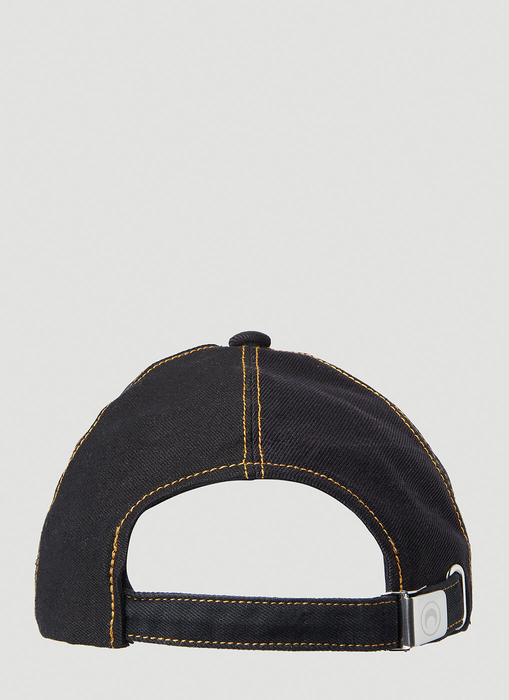 Marine Serre Regenerated Denim Monogram Cap