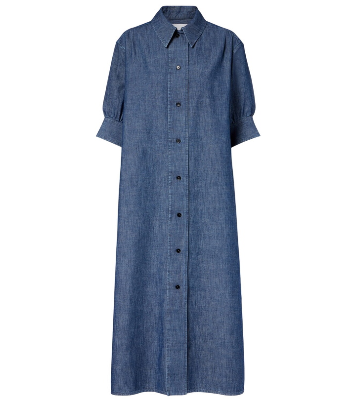 Photo: Jil Sander Cotton chambray shirt dress