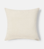 Jonathan Adler Muse beaded linen cushion