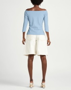 Chiara Boni La Petite Robe Womens Top Sky in Blue