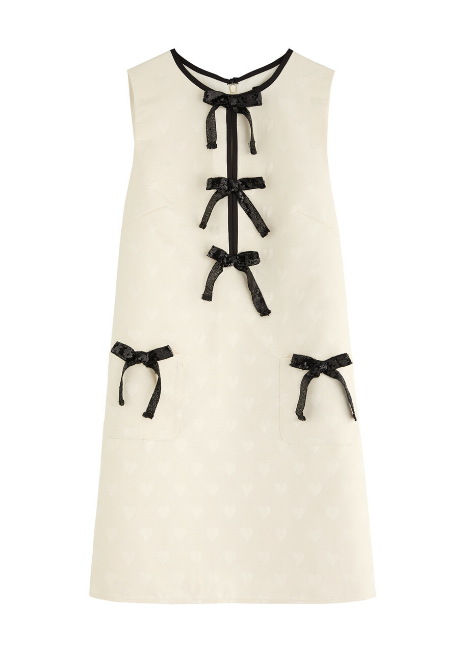 Sister Jane Avante Taffeta Mini Dress Black Sister Jane