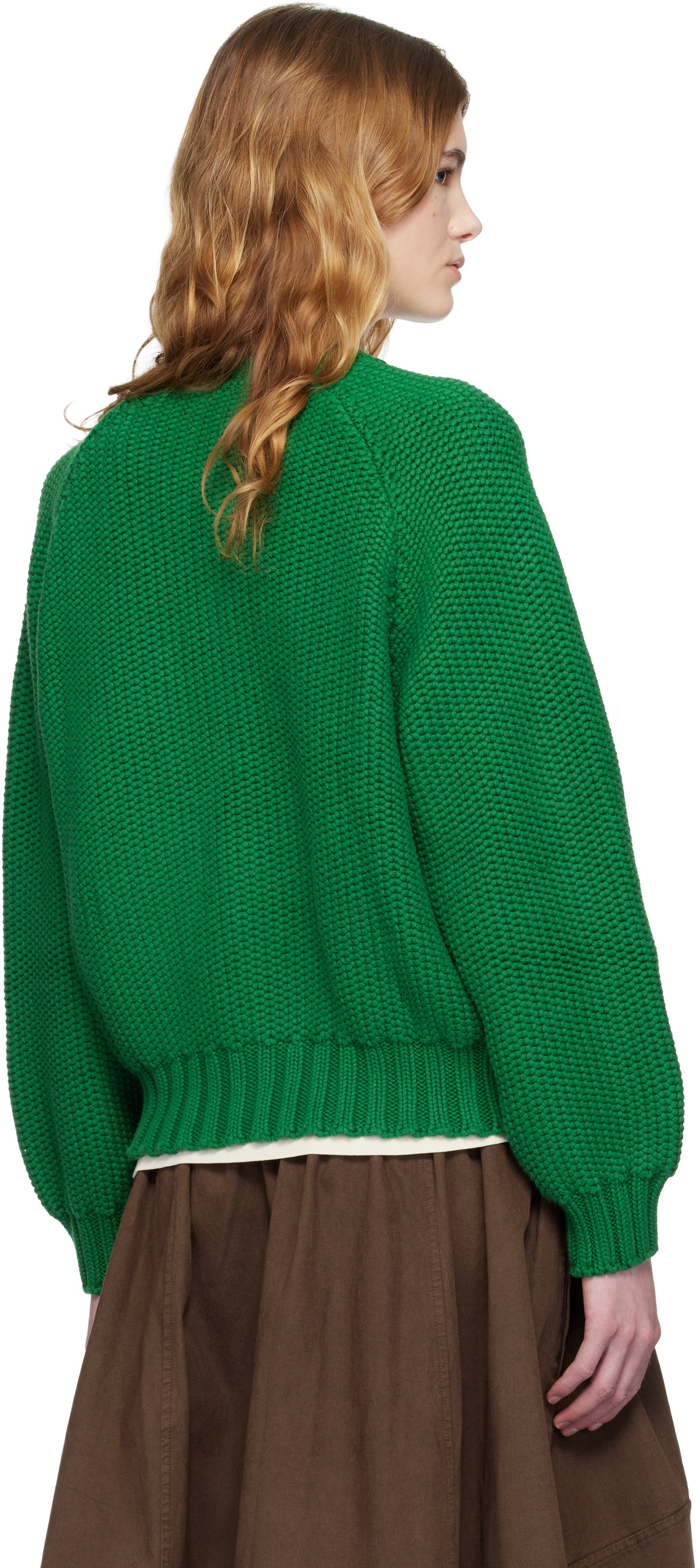 YMC Green Atomic Cardigan
