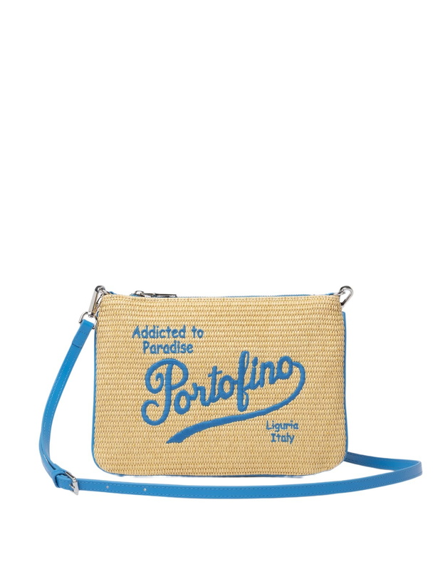 Photo: MC2 Saint Barth Parisienne Straw Pouch Bag With Portofino Embroidery