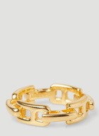 925 A Chain Ring in Gold