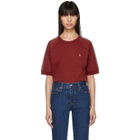 Bianca Chandon Red Circumflex Athletic T-Shirt