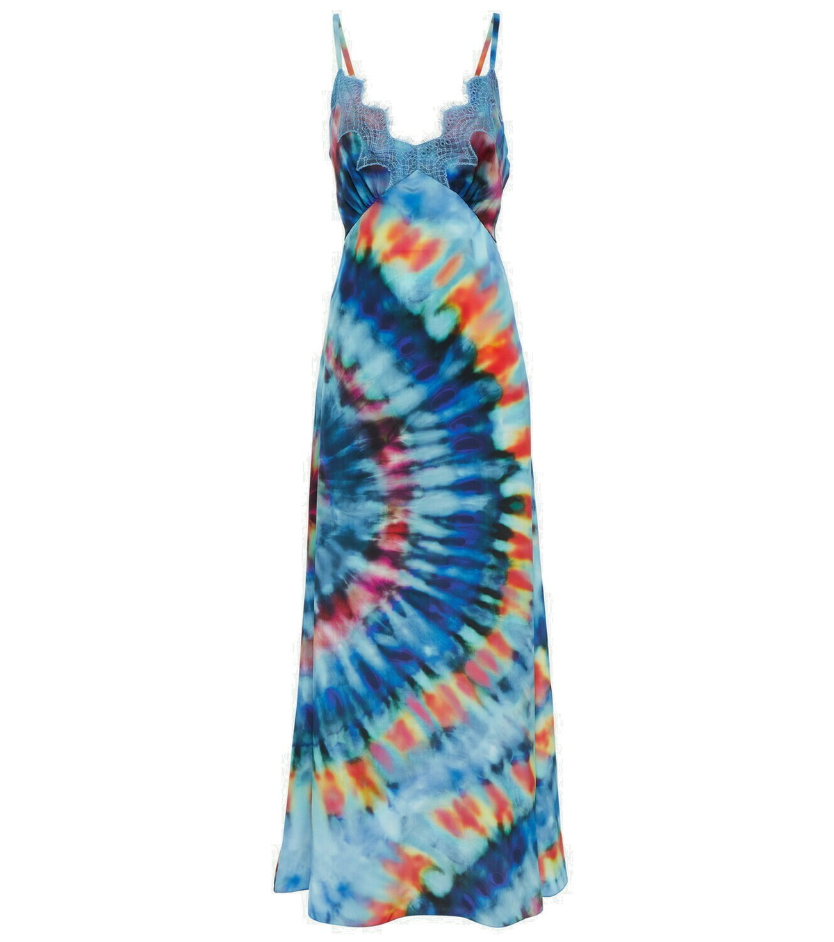 Chloé Tie-dye silk maxi dress Chloe