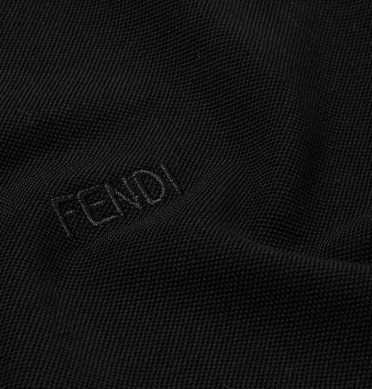 Fendi Red Piqué Polo Shirt