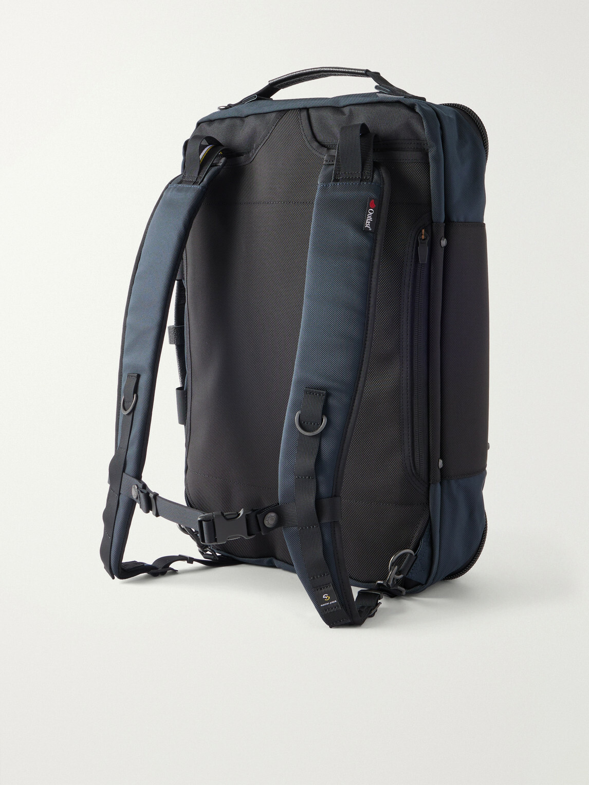Master-Piece - Rise Leather and Canvas-Trimmed CORDURA® MasterTeX Backpack