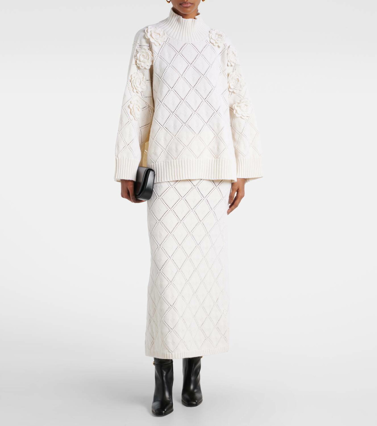 Elie Saab Wool and cashmere sweater