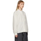 Lemaire Off-White Pointed Collar Shirt