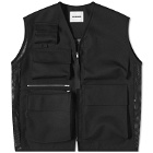 Jil Sander Women's Utility Vest in Black