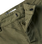 Isabel Marant - Lorian Cotton-Canvas Shorts - Green