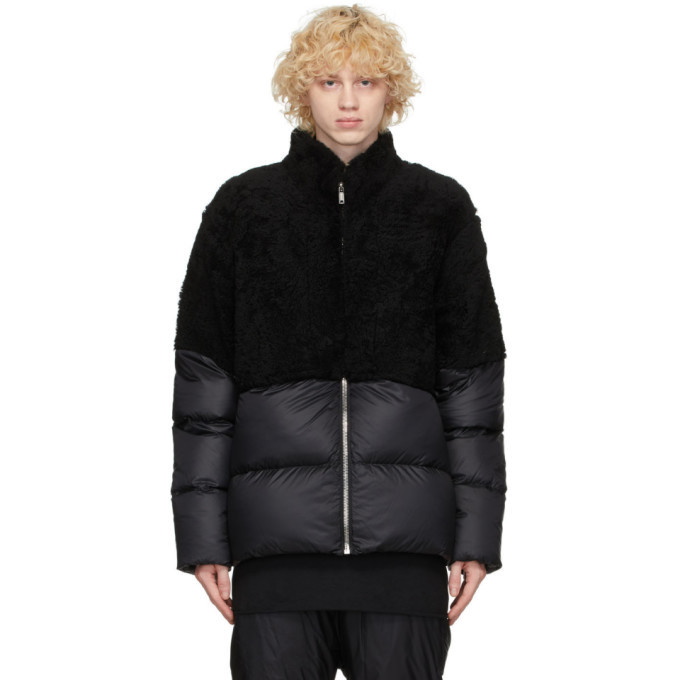 Photo: Rick Owens Black Moncler Edition Down Coyote Jacket