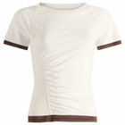 Damson Madder Women's Alicia Short Sleeve T-Shirt in White