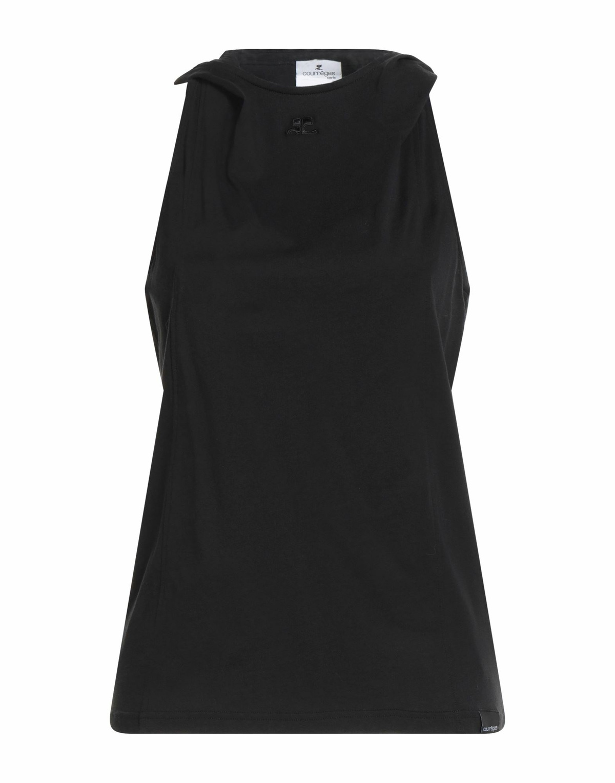 Courrèges Womens T-shirt in Black