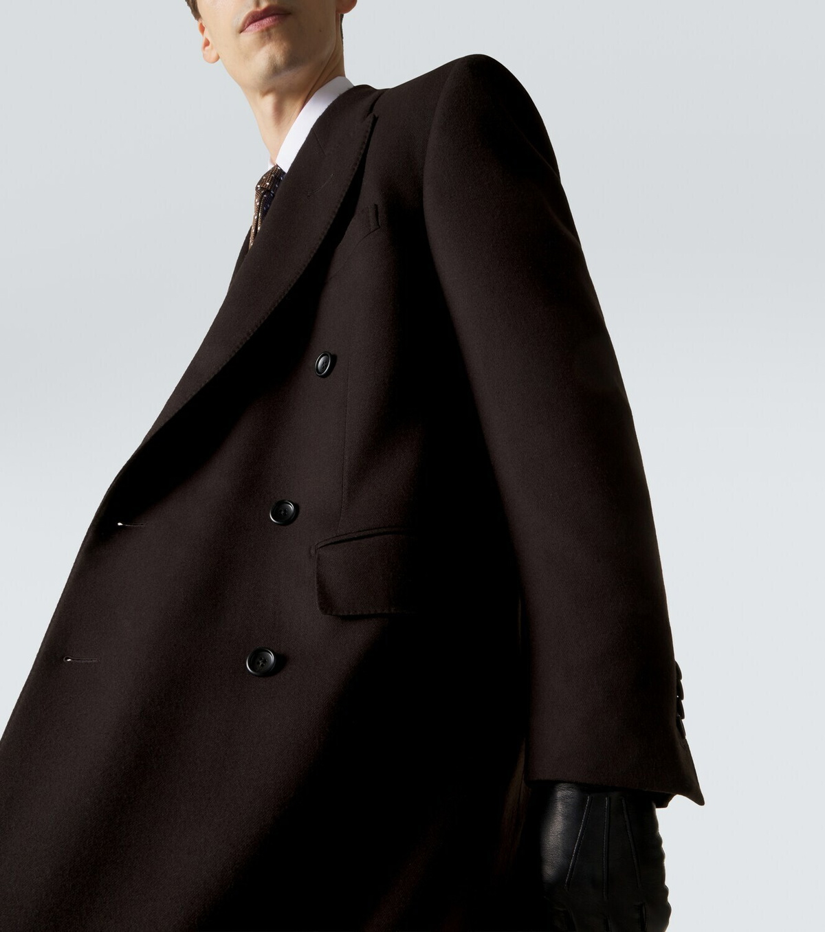 Tom Ford Double-breasted cashmere coat