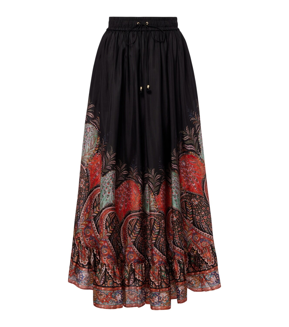 Zimmermann Eden Handkerchief Midi Skirt Zimmermann