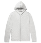 Theory - Lievos Mélange Cashmere Zip-Up Hoodie - Gray