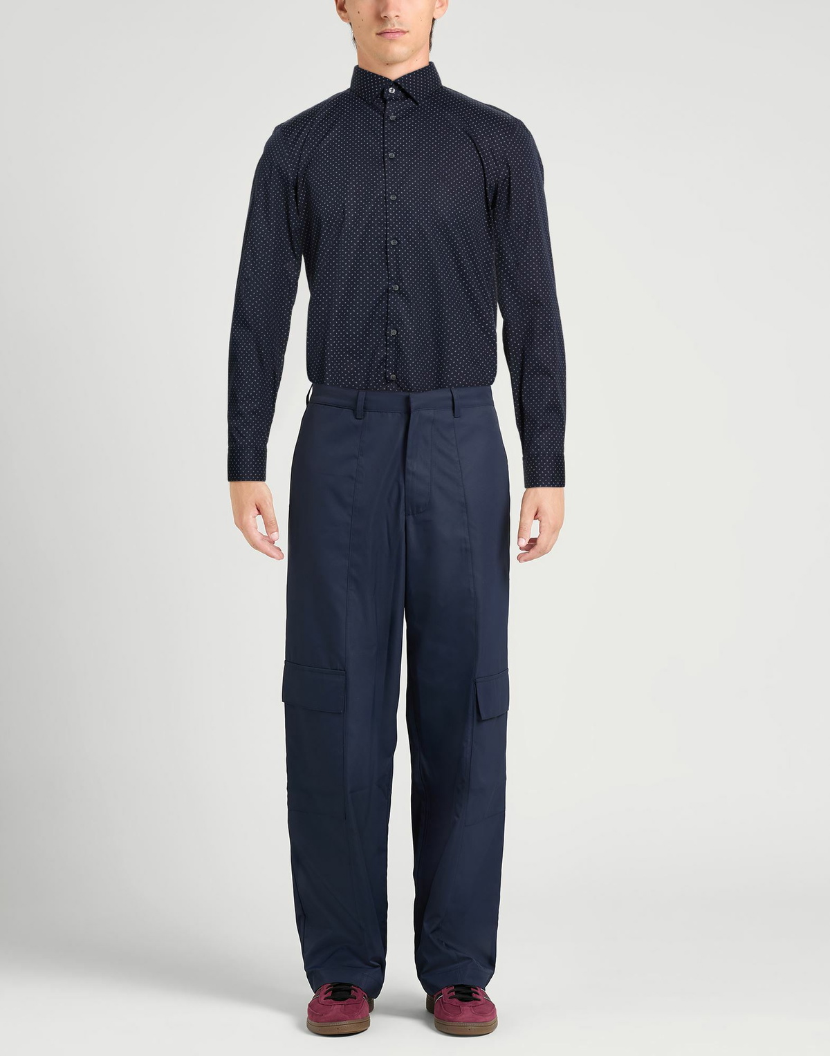 Calvin Klein Mens Shirt in Navy