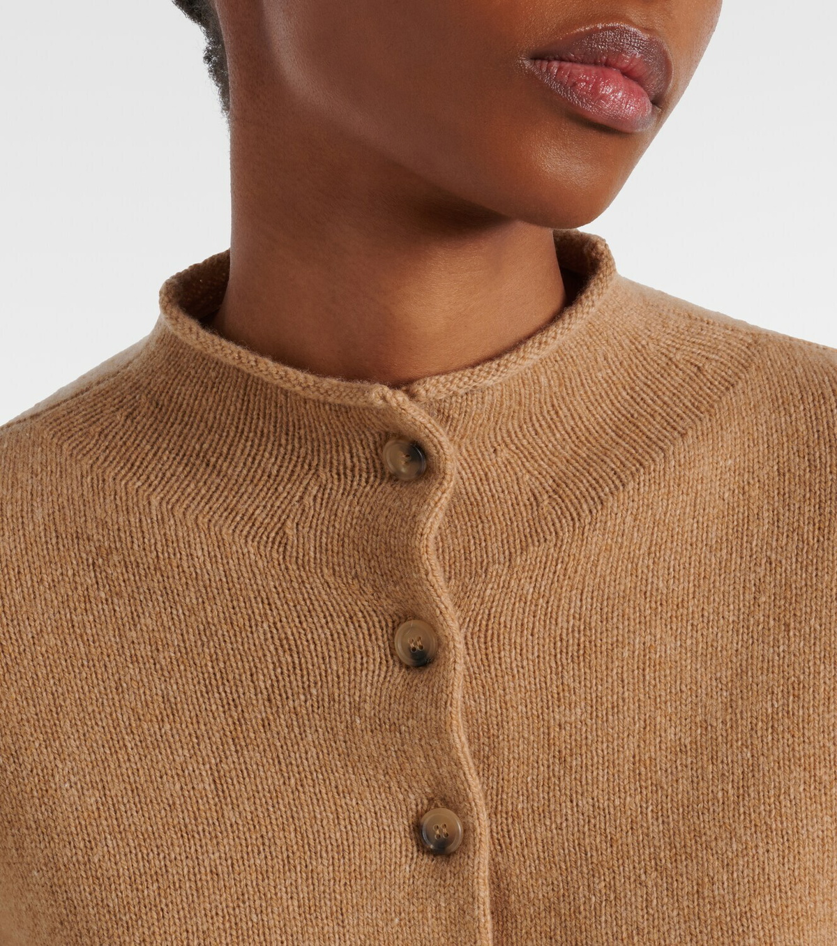 Khaite Annora wool and cashmere cardigan