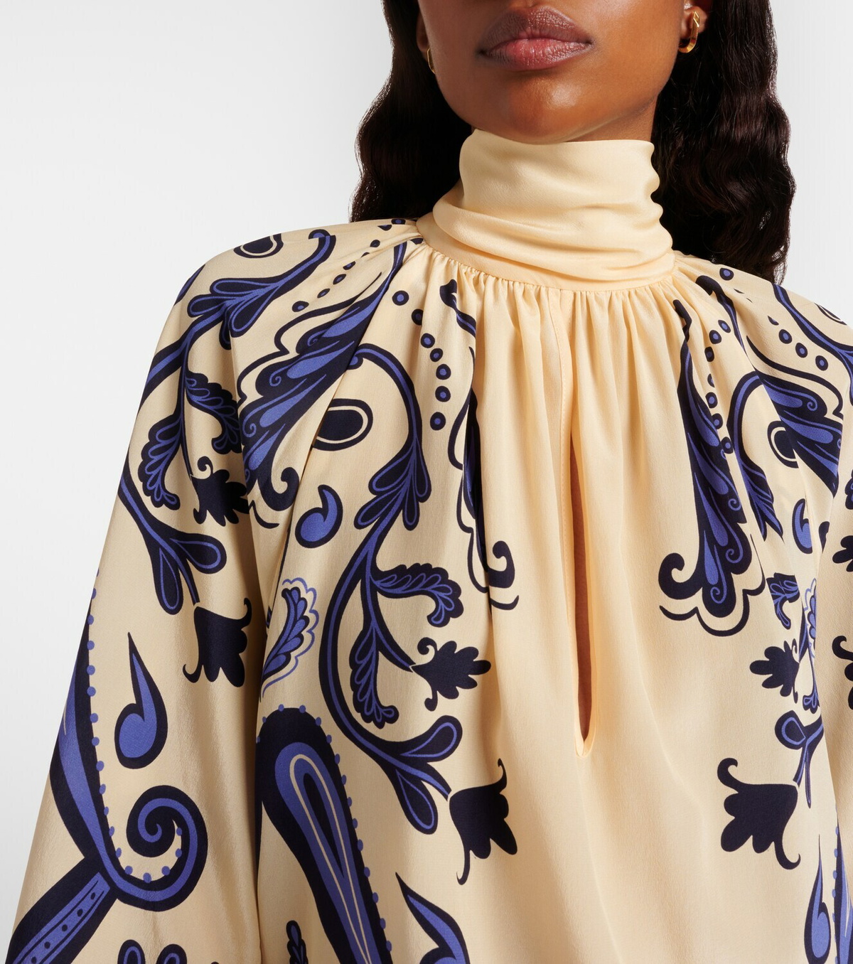 Johanna Ortiz Paisley silk blouse