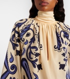 Johanna Ortiz Paisley silk blouse