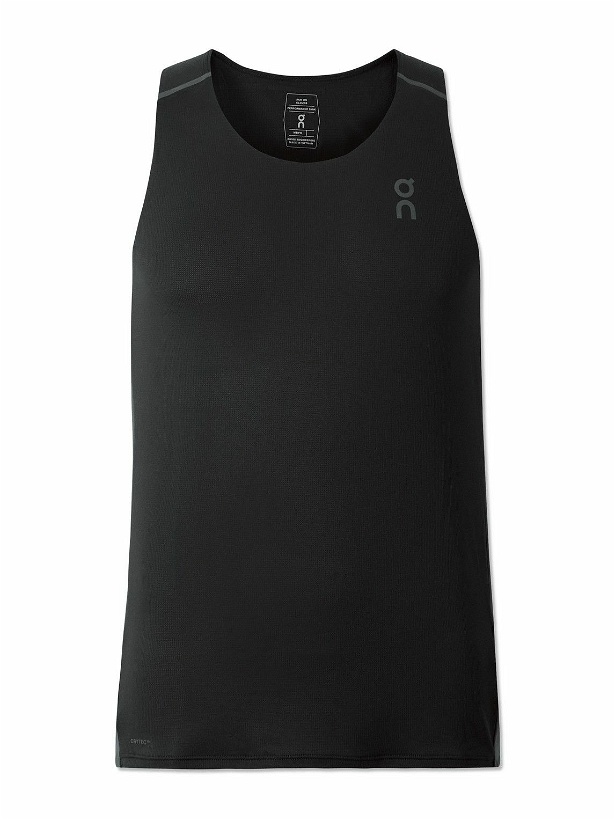 Photo: ON - Performance Stretch Recycled-Jersey Tank Top - Black