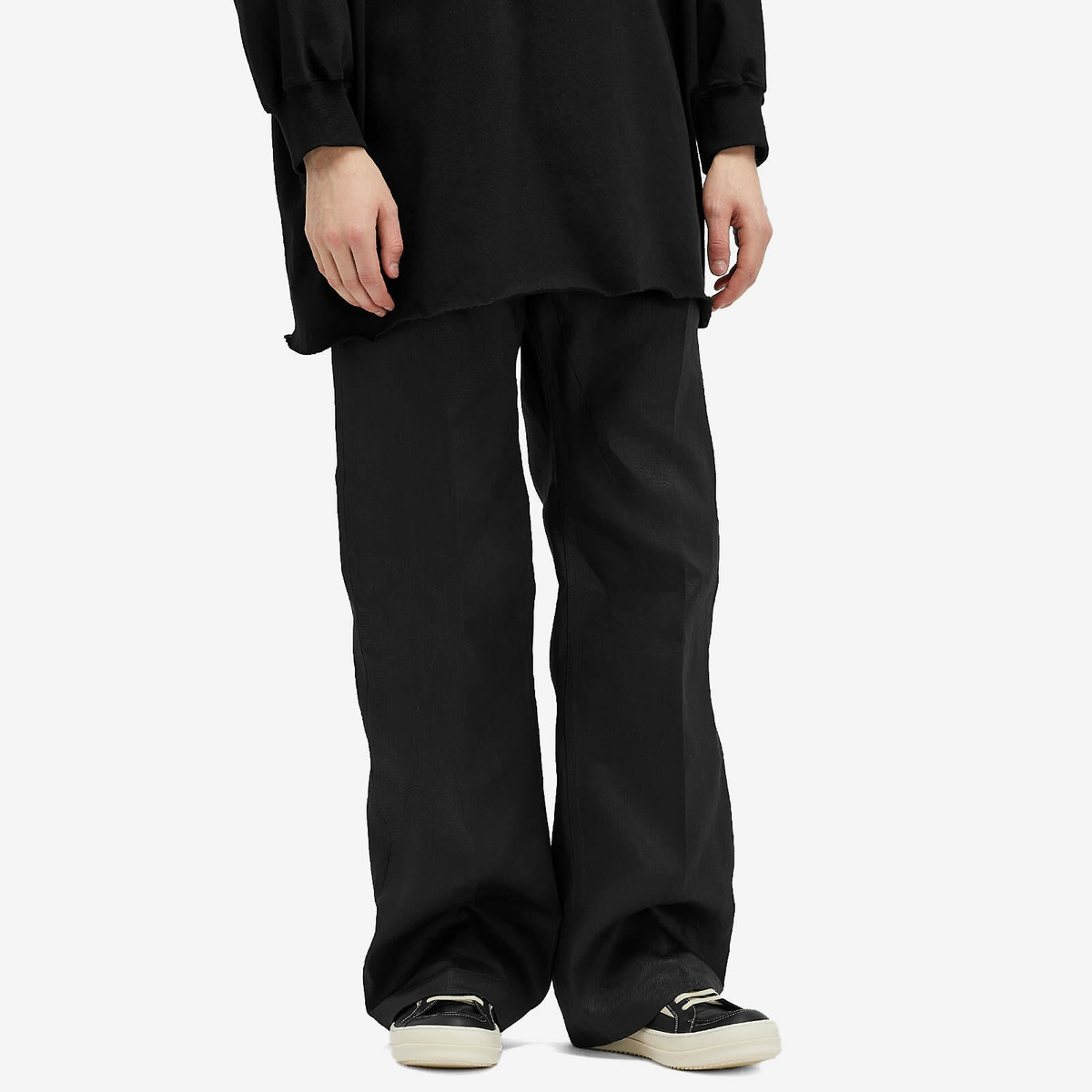 Rick Owens Men's Geth Jeans in Black Rick Owens