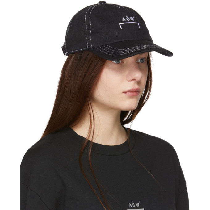 A-Cold-Wall* Black Classic Logo Cap