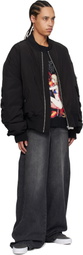 Stolen Girlfriends Club Black Stolen Bomber Jacket