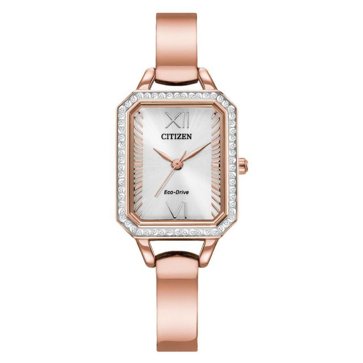 Photo: Citizen Silhouette Crystal Eco-Drive Ladies Watch EM0983-51A