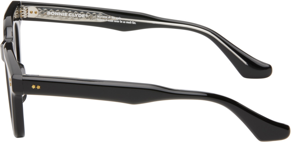 BONNIE CLYDE Black Crybaby Sunglasses
